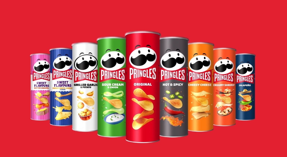 프링글스 미스터 피(Mr. P), 12년 만에 스타일 바꾸다