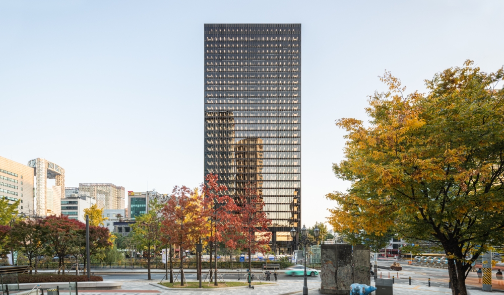 삼일빌딩 외관.(사진=SK네트웍스)