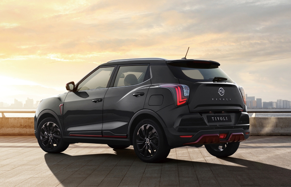 티볼리 R-Plus 블랙 외관.(사진=쌍용자동차)