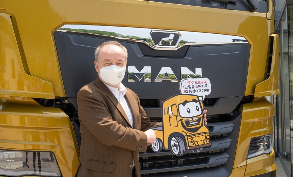 만트럭버스코리아 막스 버거 사장.