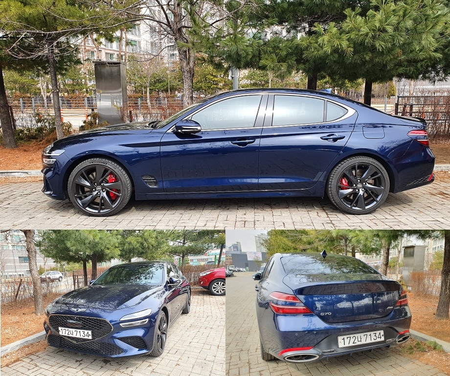 제네시스 더 뉴 G70.(사진=최영록 기자)