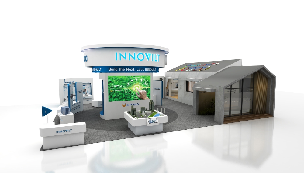 2021 코리아빌드 포스코 이노빌트(INNOVILT)관.(사진=포스코)