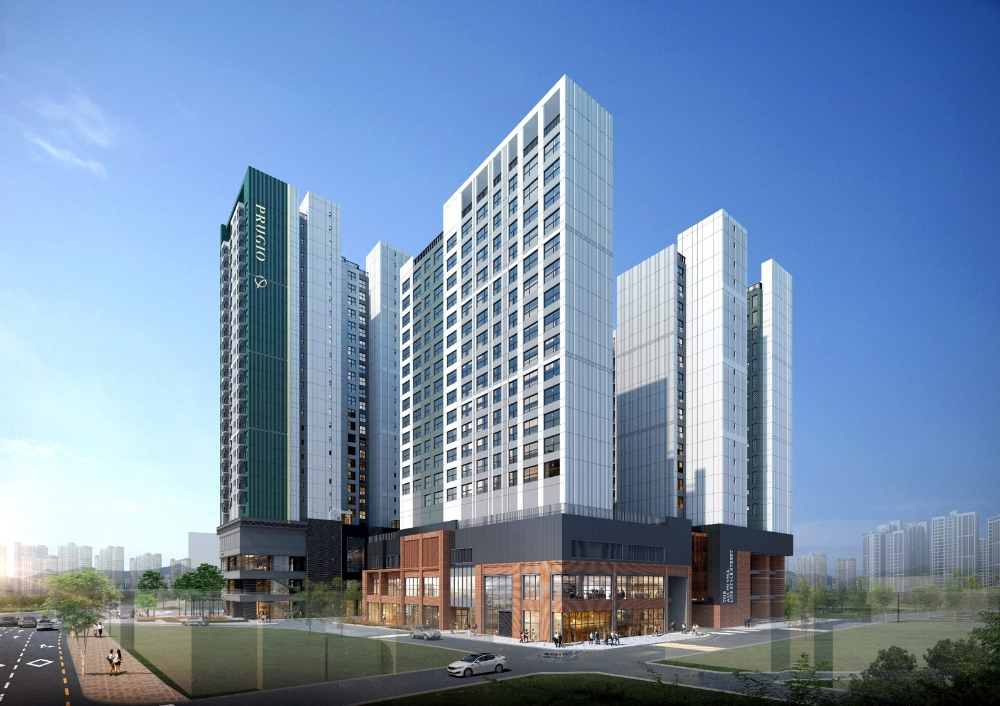 '신길 AK 푸르지오' 주경 투시도