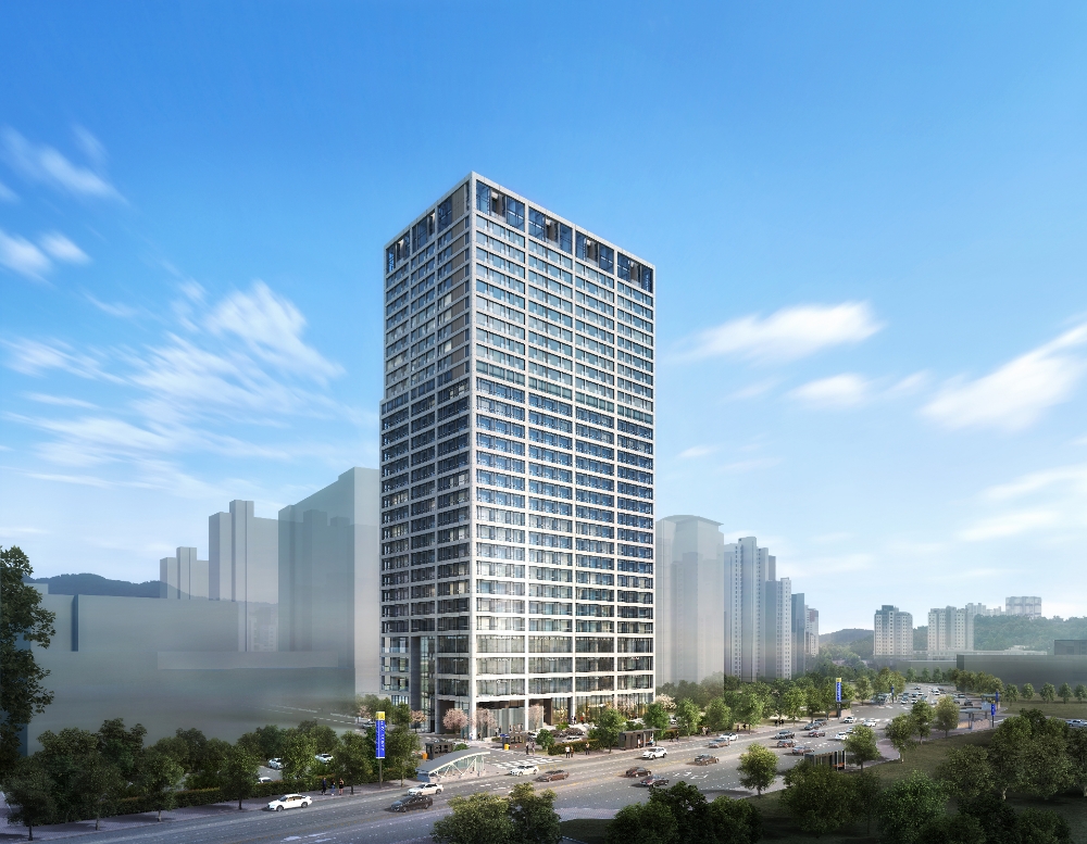 힐스테이트 과천청사역 투시도.(사진=현대건설)