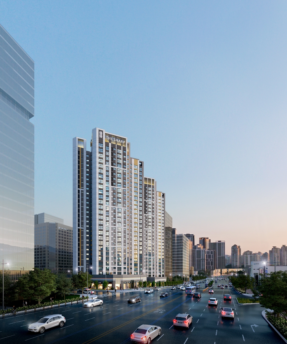 더샵 도안트위넌스 투시도.(사진=포스코건설)