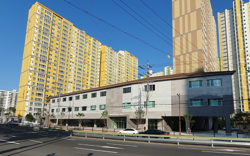 창원월영 마린애시앙 단지 내 상가.(사진=부영주택)