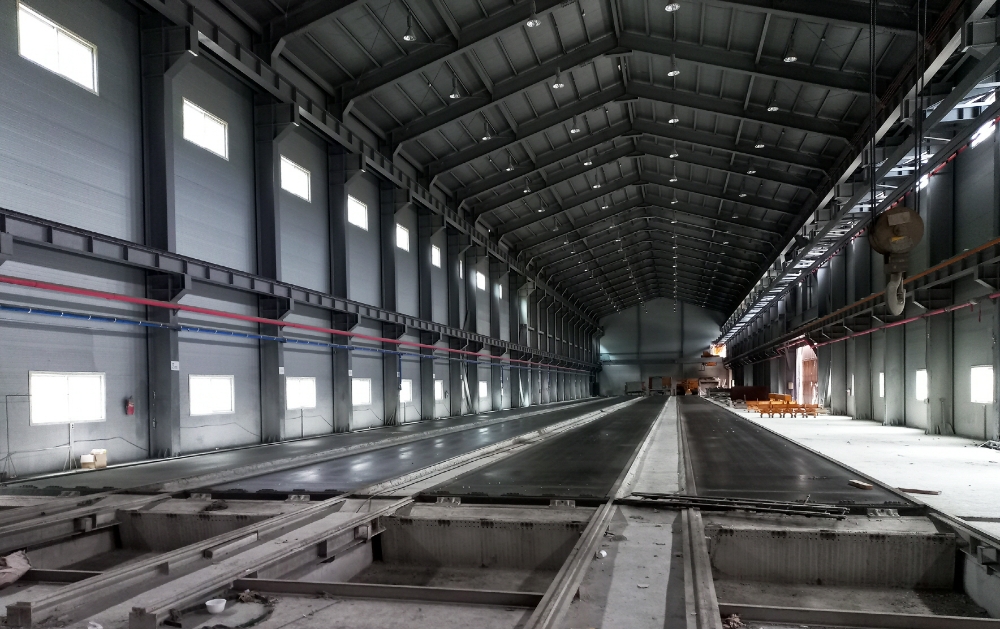 반도건설 여주 PC공장 내부.(사진=반도건설)