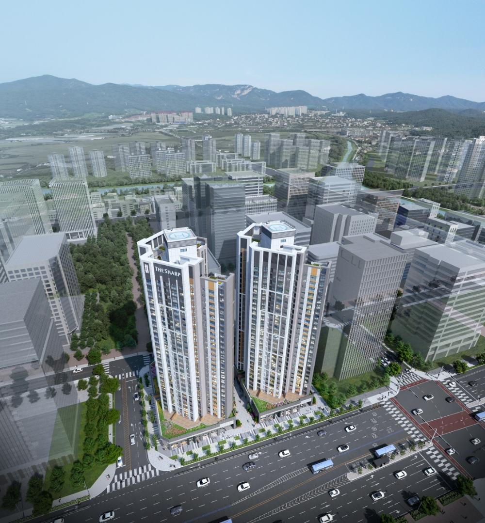 더샵 도안트위넌스 조감도.(사진=포스코건설)