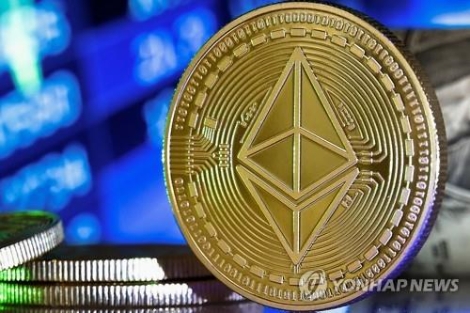 가상의 이더리움 모형. 사진=연합뉴스