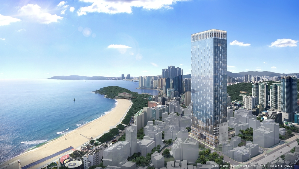 힐스테이트 해운대 센트럴 조감도.(사진=현대엔지니어링)