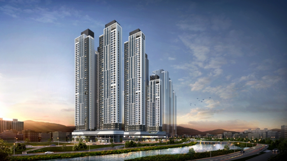 대전 하늘채 스카이앤 2차 조감도