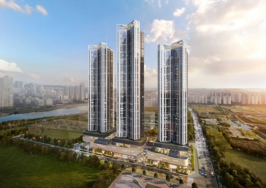 청라 한양수자인 디에스틴 투시도.(사진=한양)