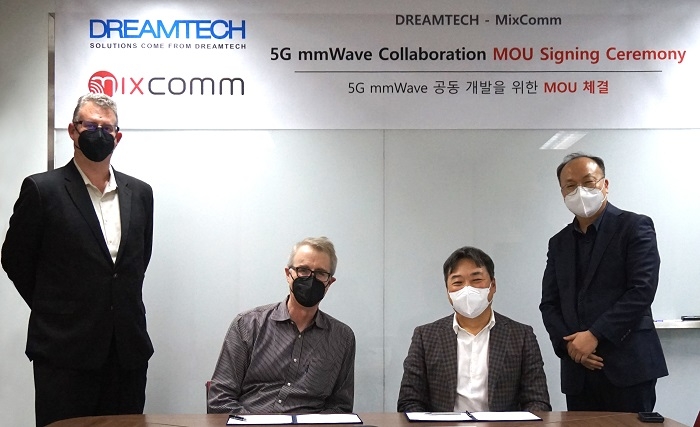 드림텍, 美 믹스컴과 업무협약…내년 5G 안테나 모듈 대량 생산