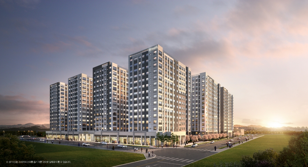 수원 금호 리첸시아 퍼스티지 투시도