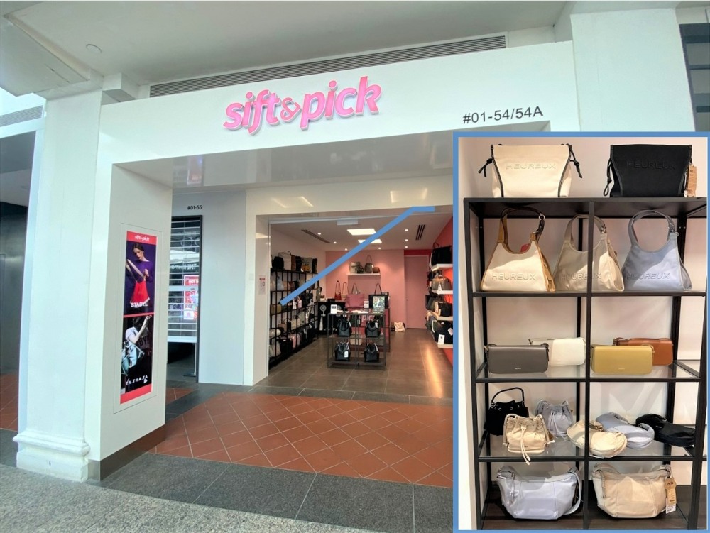 오르바이스텔라가 싱가포르의 트렌디한 영피플에게 K-비건 패션을 알리기 위해 싱가포르 ‘부기스 정션(Bugis Junction)’ 에 위치한 ‘시프트앤픽(Sift & Pick)’ 매장에서 최신 비건 핸드백과 친환경 소재 제품을 선보이고 있다.(사진=오르바이스텔라)