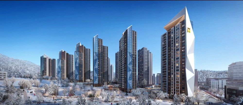 흑석9구역 재개발 조감도.(사진=현대건설)