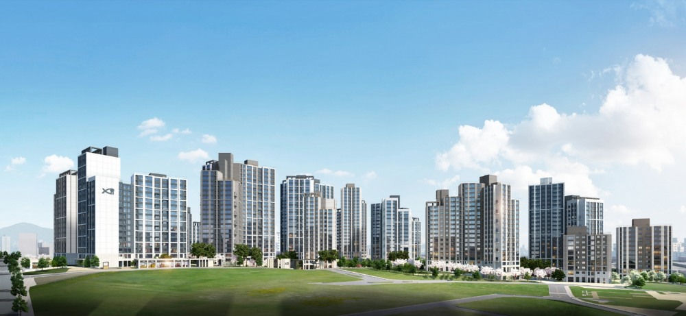 북서울자이 폴라리스 투시도.(사진=GS건설)