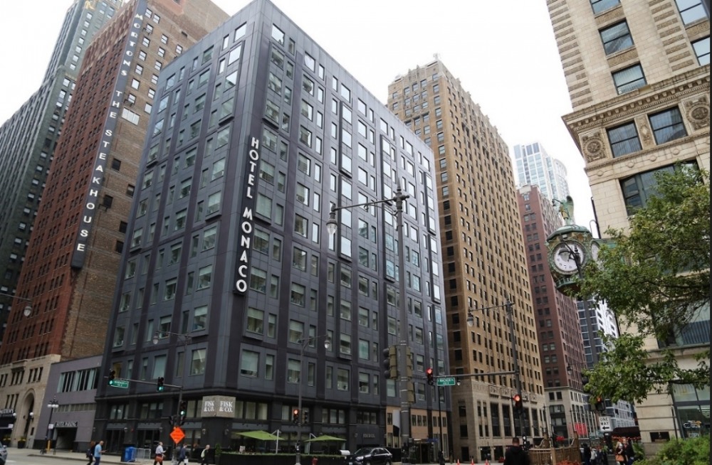 L7 시카고 부지(킴튼 호텔 모나코). (사진=호텔롯데)