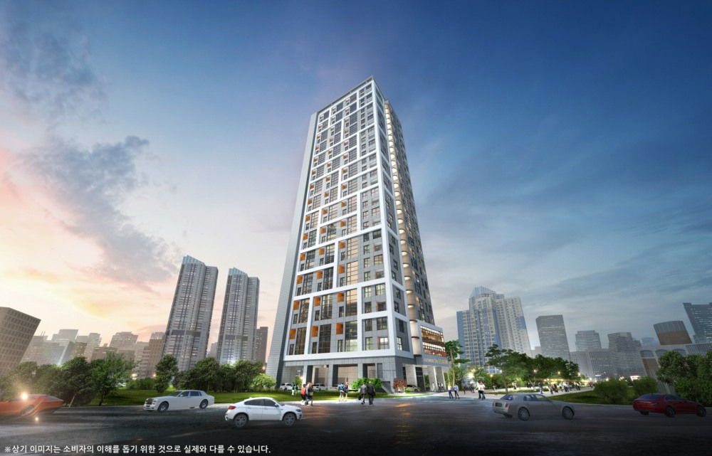 해운대 디 엘본 투시도