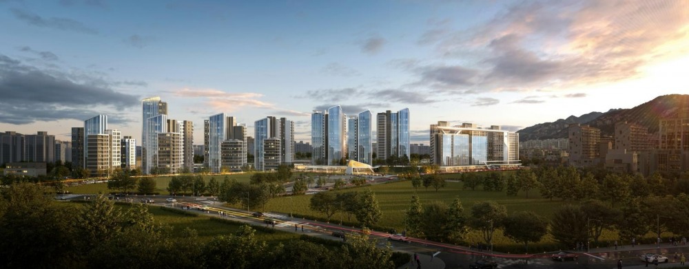 불광5구역 재개발사업 투시도.(사진=GS건설)