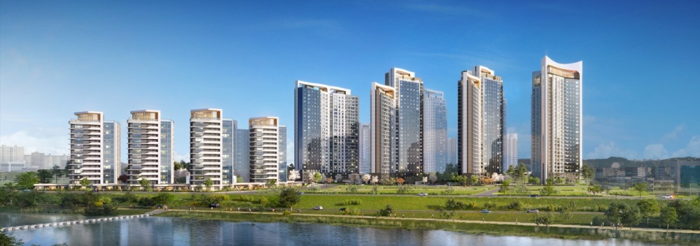 수성1지구 재개발 사업지 투시도.(사진=DL이앤씨)