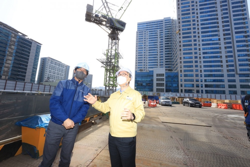 금천구, 중대재해 예방을 위한 현장 안전점검 실시