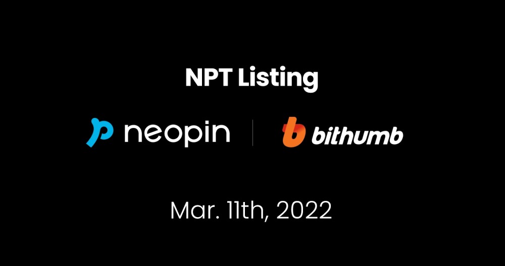 네오플라이 ‘네오핀 토큰’, 빗썸 국내 거래소 상장