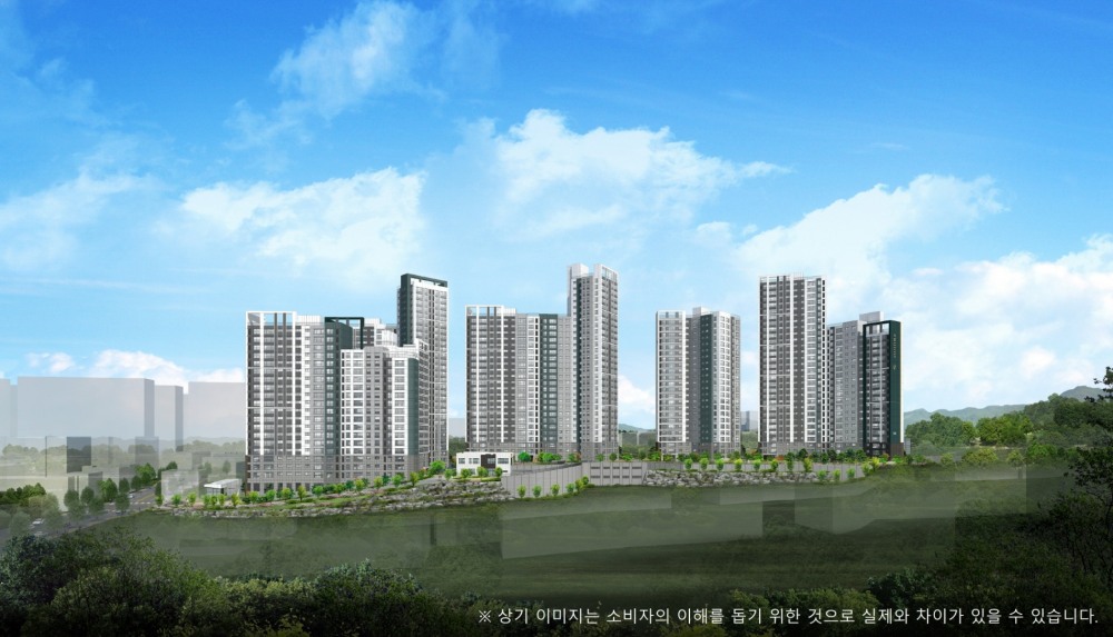 김해 푸르지오 파크테르 투시도.(사진=대우건설)