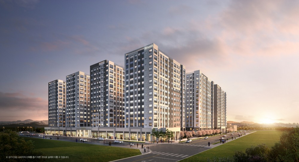 수원 금호 리첸시아 퍼스티지 투시도