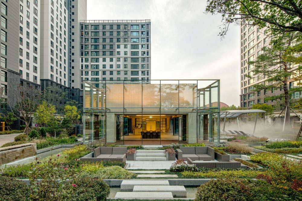 건축부문 수상작 ‘스톤클라우드’.(사진=GS건설)