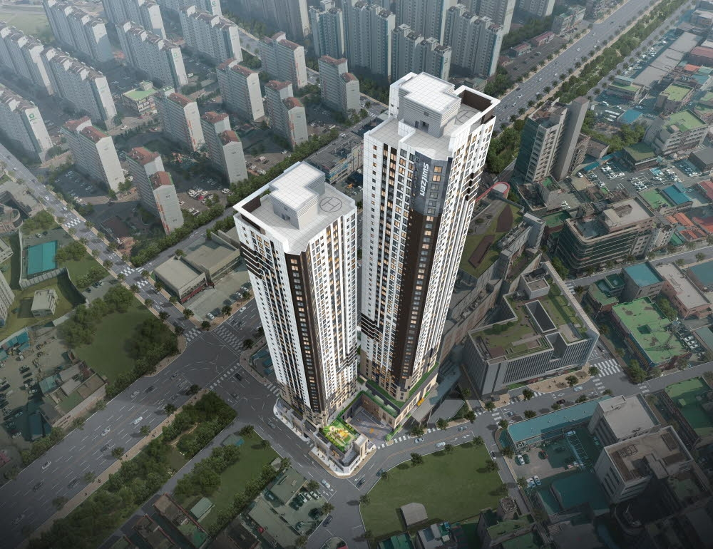 KCC건설, ‘아산 벨코어 스위첸’ 청약접수 진행