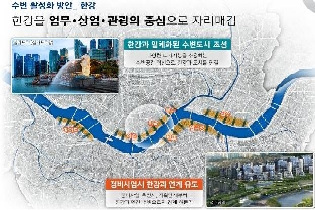 서울시, 한강변 공간 재편 추진... 공간구상 용역 공고