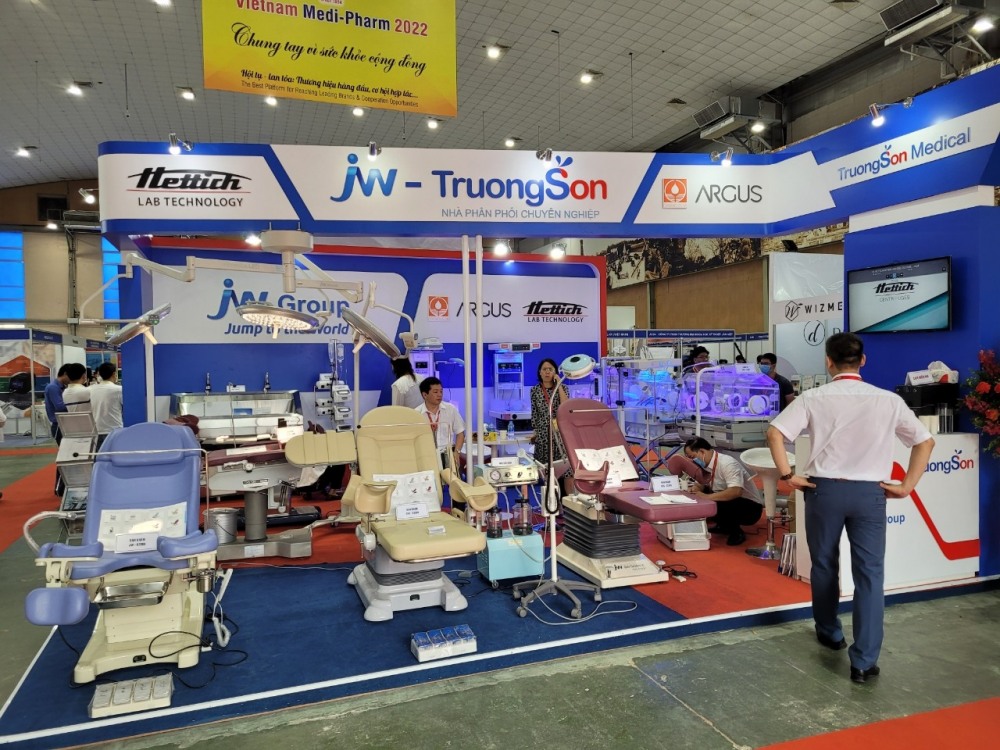 JW홀딩스, 베트남 ‘메디팜 2022 하노이’ 독립 부스 참가