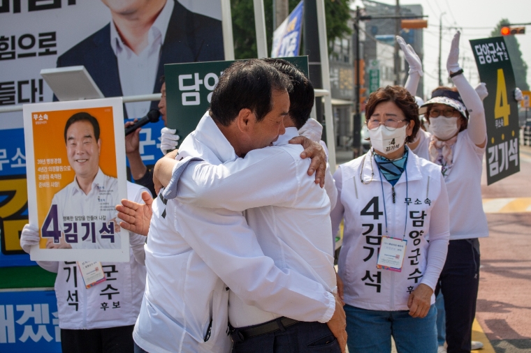 무소속 김기석 담양군수 후보.