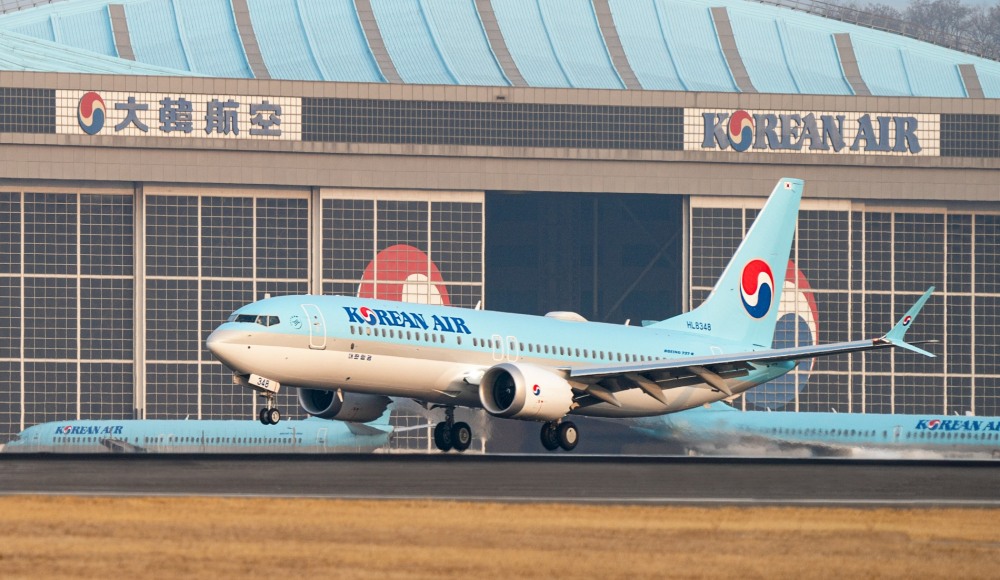 대한항공 737-8.(사진=대한항공)