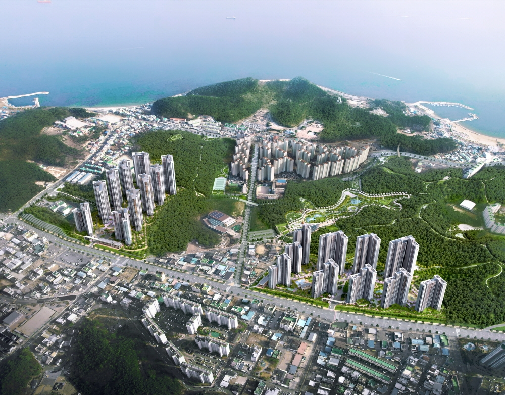 힐스테이트 환호공원 광역조감도.(사진=현대건설)