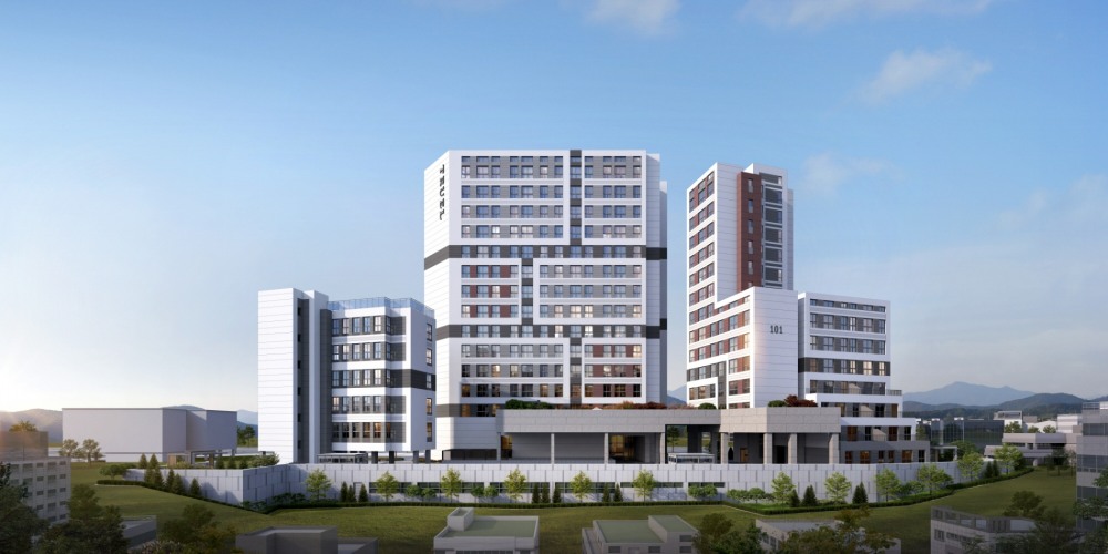 더 트루엘 마곡 HQ 배면 투시도.(사진=일성건설)