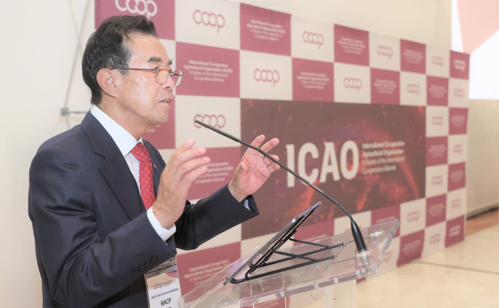 이성희 농협중앙회장, 국제협동조합농업기구(ICAO) 회장 당선