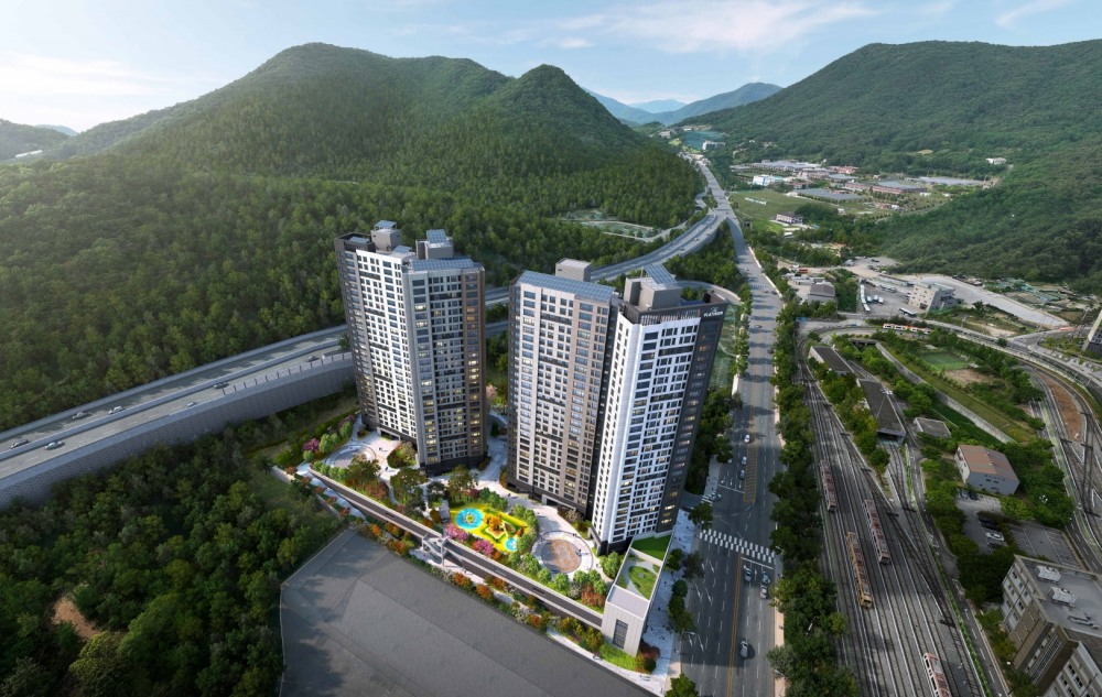 쌍용 더 플래티넘 삼계 조감도.(사진=쌍용건설)