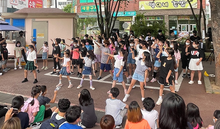 인천석남초등학교, 사랑과 감사의 마음을 음악에 담은 등굣길 콘서트