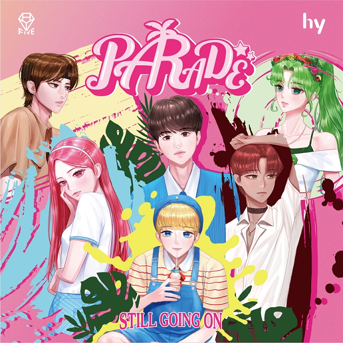 hy 사이버아이돌 ‘HY-FIVE’, 3집 ‘PARADE’로 컴백... 양요섭 피처링