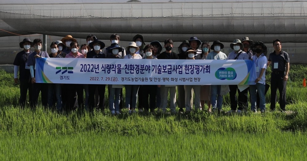식량작물,친환경분야 기술 보급사업 현장평가회