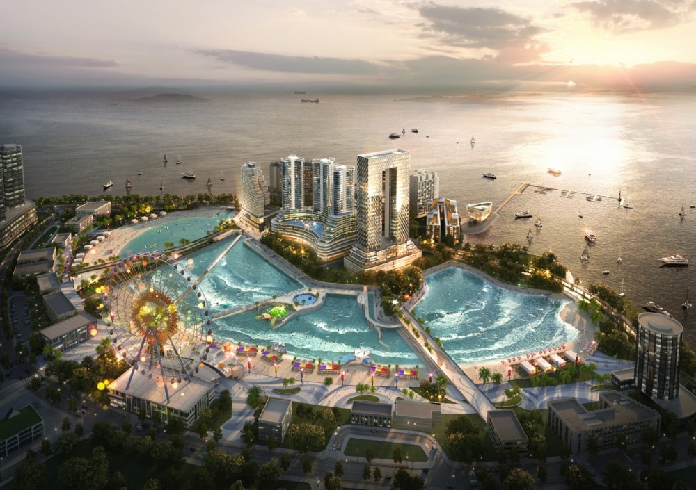 거북섬해양레저 복합단지 조감도