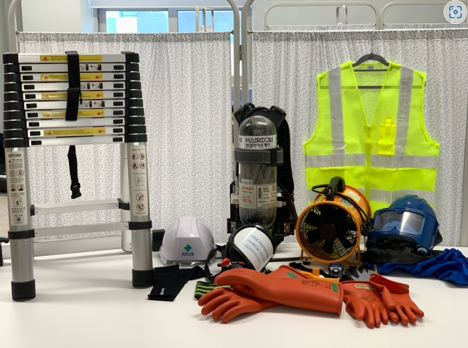 국토안전관리원, 협력사에 안전장비 무상 대여 이미지.(사진=국토안전관리원)