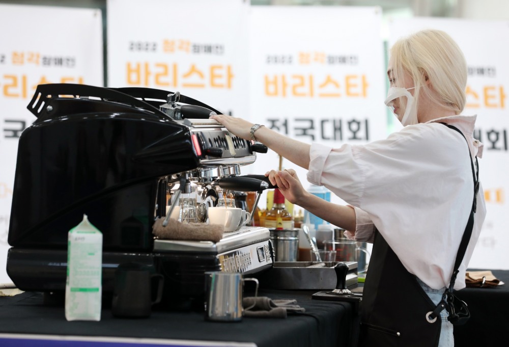 강남구, 청각장애인 바리스타 대회 개최