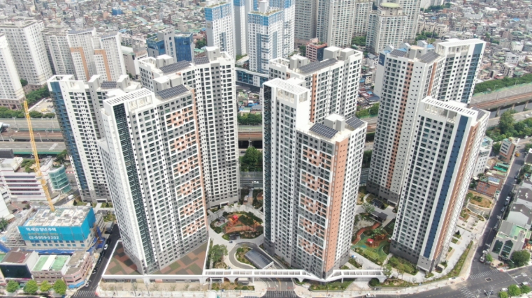 SH공사, 공동시행 강남아파트 재건축 단지 입주 시작