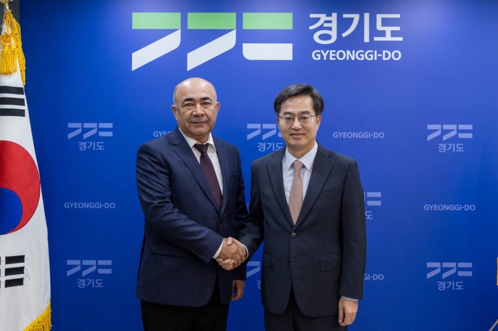 우즈베키스탄 타슈켄트주 주지사 접견