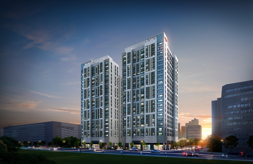 'e편한세상 시티 청라' 투시도(이미지=DL건설)