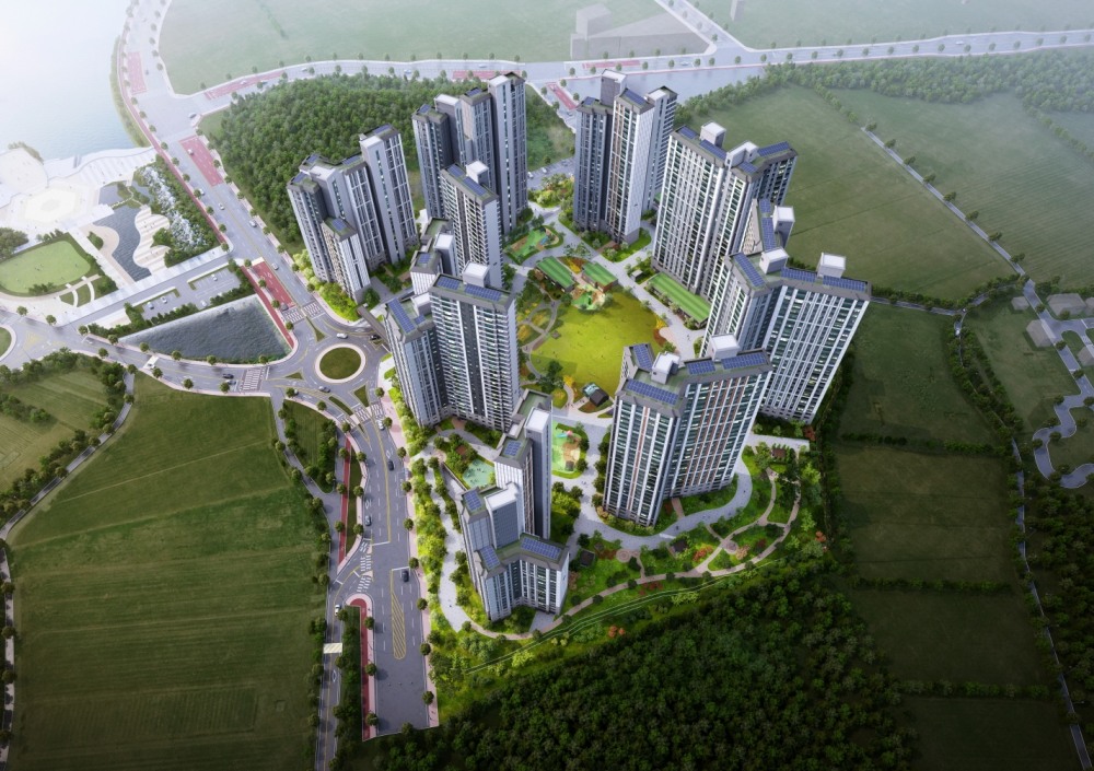 e편한세상 사천 스카이마리나 조감도.(사진=DL건설)