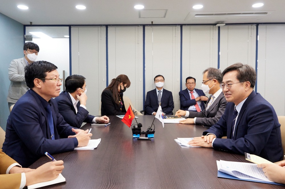 베트남 빈푹성 인민위원장 면담